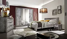 Спальня Гарда (кровать 1.6 м.; шкаф 4-х дв.; комод) сосна джексон