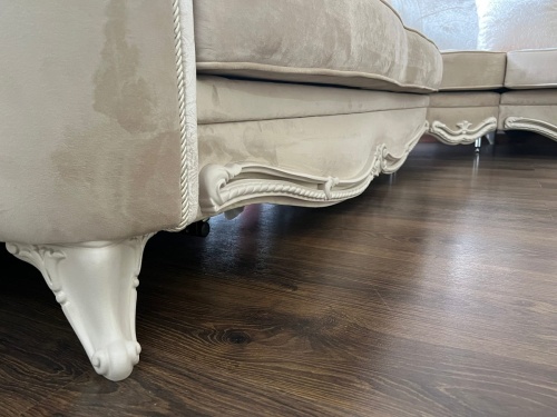 Диван Мокко угловой 3-у-1 бежевый фото 9