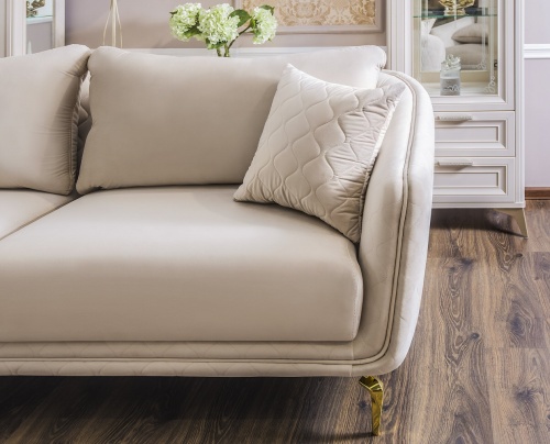 Диван Нонна 3х местный бежевый фото 6