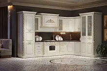 Набор кухонный "Эмилия" угловая 4,15*2,26 (Кухня 3,09*1,5+ПС1060+ПД760)