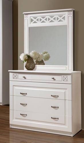 Спальня Прованс-5 белая фото 6