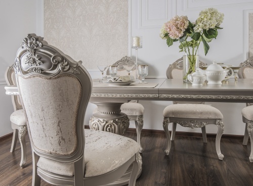 Столовая Лали серый камень фото 14