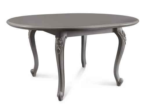 Стол Мокко круглый серый камень фото 3