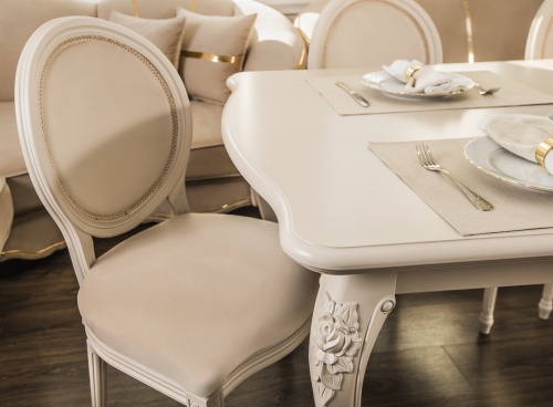 Стол Мокко прямоугольный бежевый фото 10