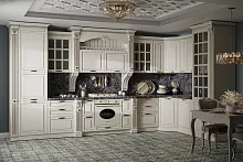 Набор кухонный "Камелия" угловая 4,35*2,25 (Кухня 3,6*1,5+ПС600+150пр+ПД600+150лев)