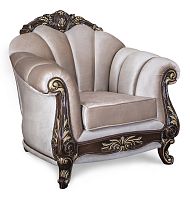 Кресло Марселла корень дуба глянец