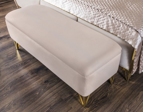 Банкетка Лара бежевый глянец фото 7