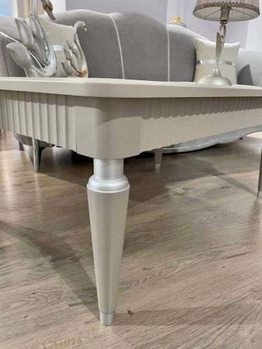 Столик прямоугольный Gravita серый камень фото 7