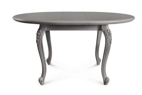 Стол Мокко круглый серый камень фото 2