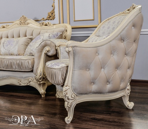 Кресло Мона Лиза крем фото 6