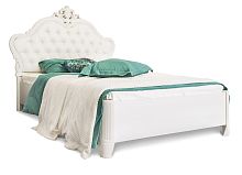 Детская кровать Мишель 1,2м белый матовый