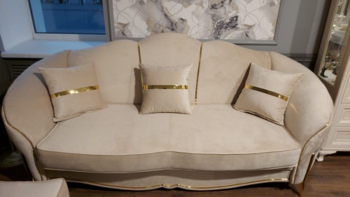 Комплект Лара бежевый золото фото 6