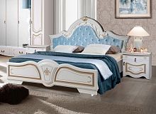 Спальня Рим 5.2П с голубым изголовьем