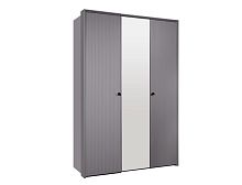 Шкаф для одежды 3-дверный Севилья (графит)