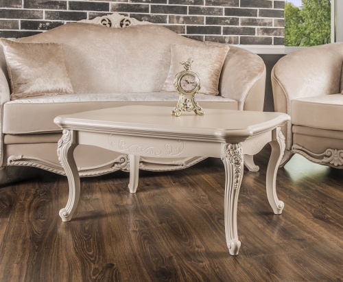 Столик прямоугольный Мокко бежевый фото 6