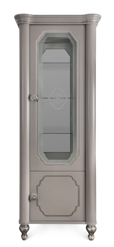 Витрина Лали1-ств серый камень фото 2