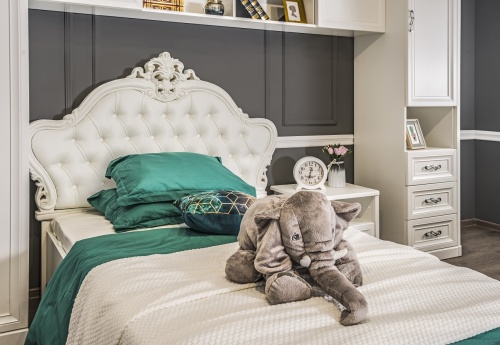 Спальня детская Мишель белый матовый фото 5