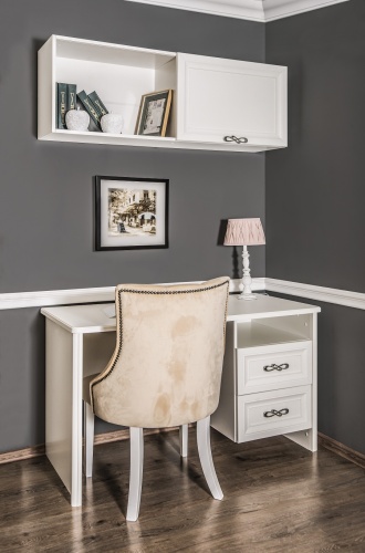 Спальня детская Мишель белый матовый фото 2