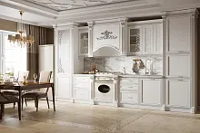 Набор кухонный "Венеция" прямая 4,20 (Кухня 2,70+ПС750+ПД750)