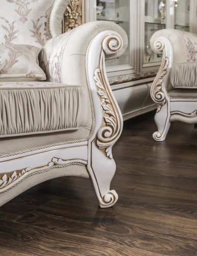 Кресло Алсу белый глянец фото 4