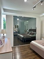 Копия шкаф Стелла 6-створчатый с зеркалом белый