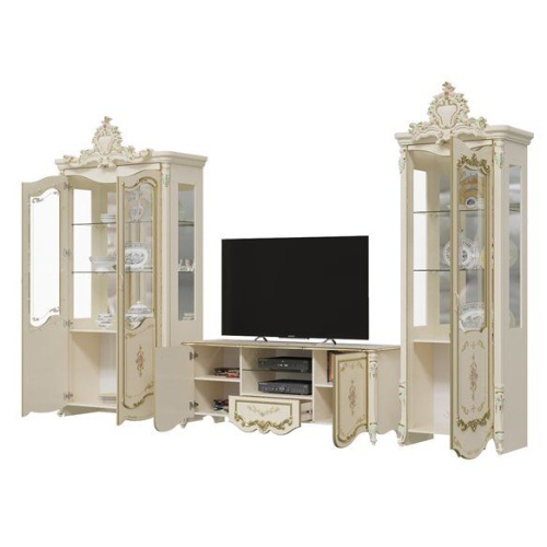 Шкаф 2-дверный Шейх (слоновая кость) фото 6