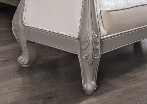 Оттоманка Мокко с одним подлокотниками серый камень фото 6