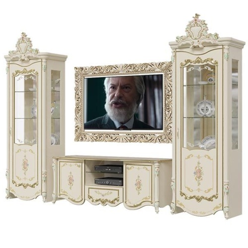 Тумба ТВ Шейх (слоновая кость) фото 4