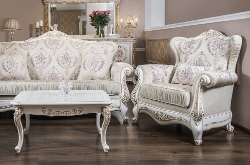 Кресло Алсу белый глянец фото 6