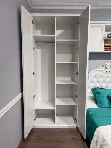 Спальня детская Мишель белый матовый фото 17