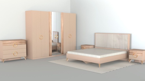 Спальня Никея 6.1К капучино