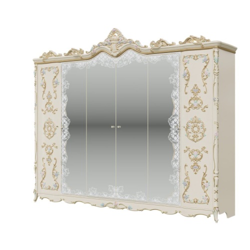 Шкаф 6-дверный Людовик СЛ-02