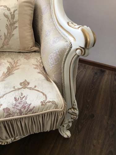 Кресло Мона Лиза белый глянец фото 5