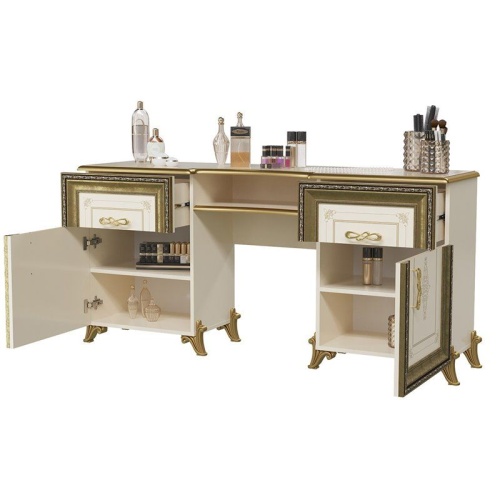 Стол туалетный Версаль (слоновая кость) фото 2