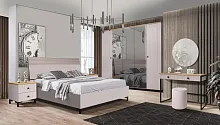 Спальня Мадрид (кровать 1,6 м.; шкаф 5-ти дв.; туалетный столик) кашемир