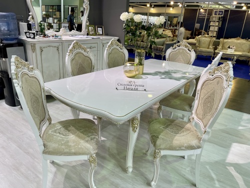 Столовая Натали белый глянец фото 10