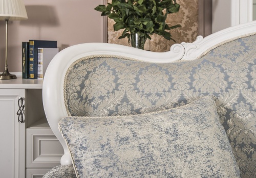 Диван Мишель 3х местный белый матовый фото 8