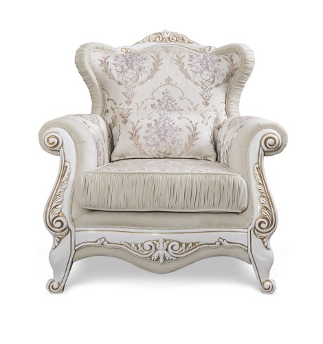 Кресло Алсу белый глянец фото 2