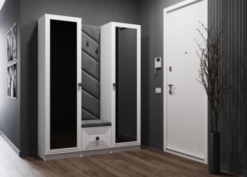 Прихожая “Алия” белая фото 2