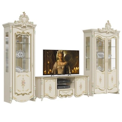 Шкаф 2-дверный Шейх (слоновая кость) фото 7