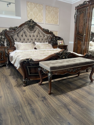 Банкетка Джоконда корень дуба глянец фото 13