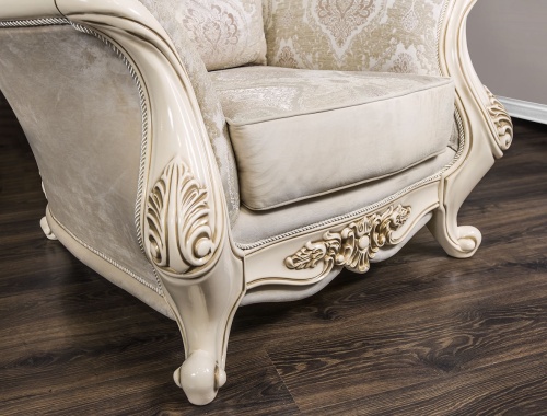 Кресло Джоконда крем глянец фото 6