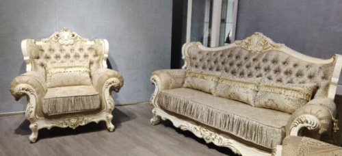 Мягкая мебель «Валенсия Бежевая» Крем фото 4