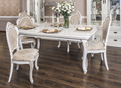 Столовая Натали белый глянец фото 3