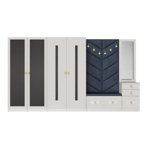 Прихожая “Алия” сатин золото фото 19