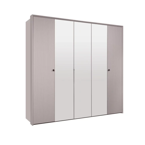 Шкаф для одежды 5-дверный Севилья (кашемир)