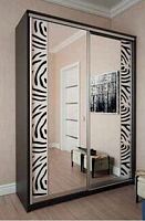 Шкаф-купе Премиум (стекло лакобель) №16 (1,8 м.)