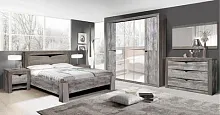 Спальня Гарда (кровать 1,8 м.; шкаф 5-ти дв., комод) сосна джексон