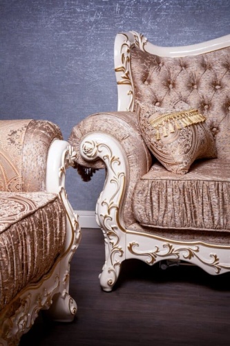 Мягкая мебель «Розалина Бежевая» Крем фото 8