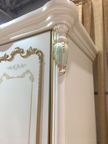 Шкаф Шейх 4-х дверный (слоновая кость) фото 3